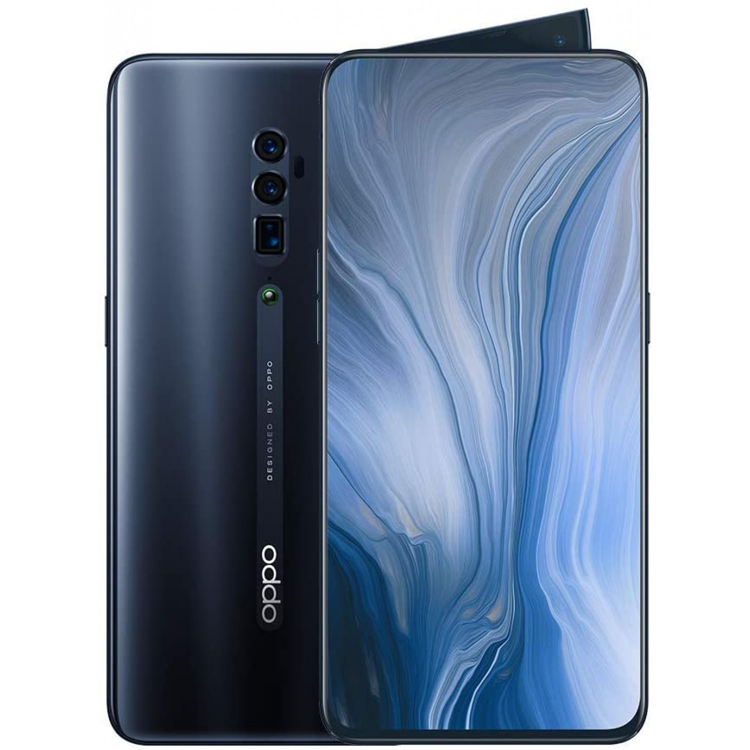 Buy Oppo Reno 10x Zoom Jet Black Dual Sim 8GB RAM 256GB 4G LTE | Oppo